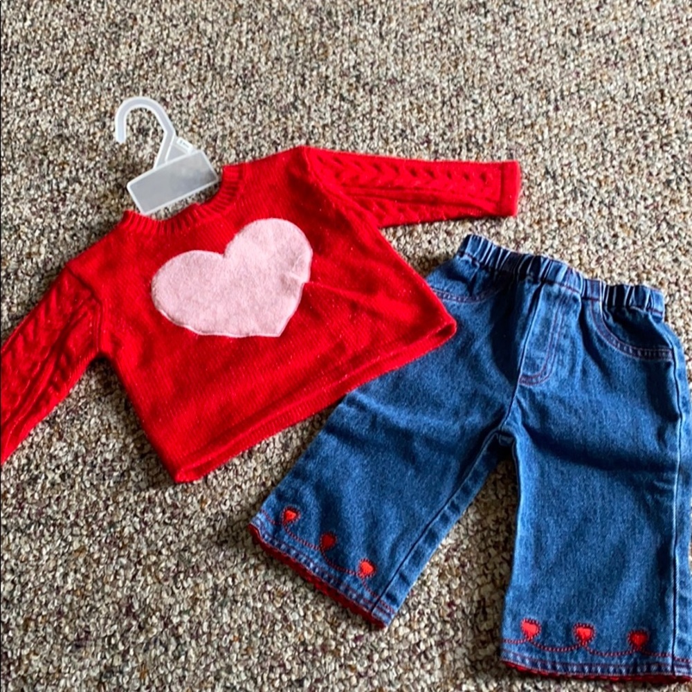 Kids sweater and jean set